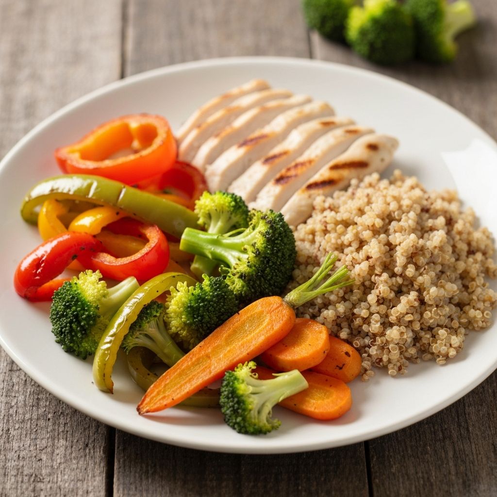 Balanced meal examples